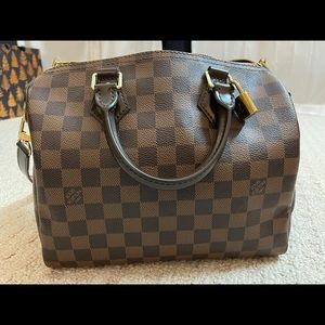 Louis Vuitton Speedy Bandouliere 25 with strap